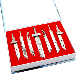 Assembled 7 In 1 Weapon Model Anime - Thomas Family Essentials LLC