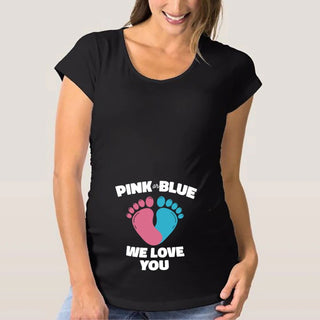 Baby Loading 2025 Printed Maternity T Shirt Pregnant Clothes Summer T-shirt Pregnancy Announcement Shirts New Mom T Shirts Tops - Thomas Family Essentials LLC