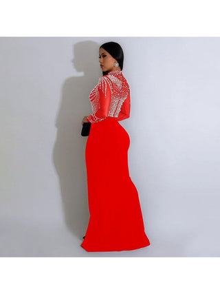Chic and Sophisticated Long Sleeve Dress - Thomas Family Essentials LLC