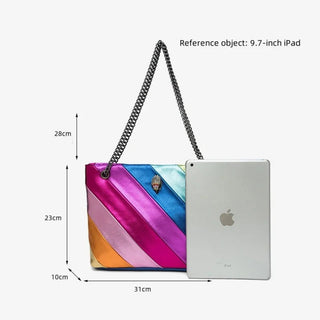 Eagle Head Women Tote Bag High Quality Shoulder Bag Crossbody PU Bags Colorful Big Capacity Casual Shopping Handbags - Thomas Family Essentials LLC