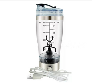 Electric Protein Shake Stirrer USB Shake Bottle Milk Coffee Blender Kettle Sports And Fitness Charging Electric Shaker Cup - Thomas Family Essentials LLC