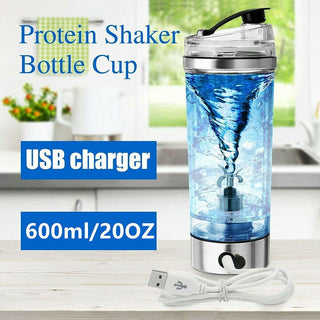 Electric Protein Shake Stirrer USB Shake Bottle Milk Coffee Blender Kettle Sports And Fitness Charging Electric Shaker Cup - Thomas Family Essentials LLC