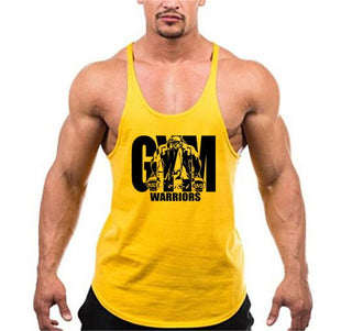 Gym Warriors Cotton Bodybuilding Sleeveless Shirt Tank-Top - Thomas Family Essentials LLC