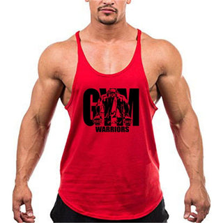 Gym Warriors Cotton Bodybuilding Sleeveless Shirt Tank-Top - Thomas Family Essentials LLC