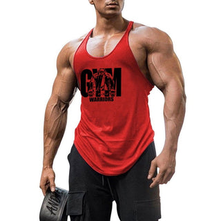 Gym Warriors Cotton Bodybuilding Sleeveless Shirt Tank-Top - Thomas Family Essentials LLC