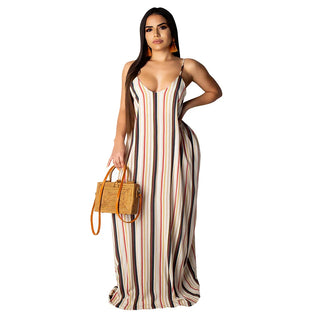 SUMMER Beach drape loose long maxi dress Ladies beachwear V Neck  Bohemian Dresses