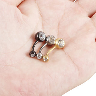 Titanium Navel Piercings Nombril Banana Earring Goth Belly Button Rings Piercing Ombligo Navel Rings Women Body Jewellery