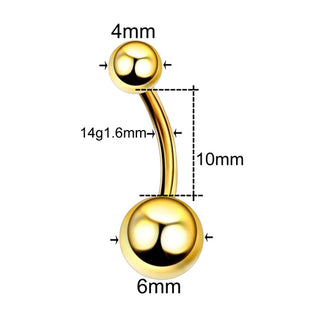 Titanium Navel Piercings Belly Button Rings 14G Curved Barbell Pircing Ombligo Nombril Navel Earrings Sexy Body Jewelry