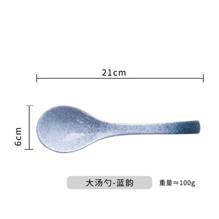 Japanese Ramen Bowl Ceramic Bowl Household Salad Bowl Creative Specialty Restaurant Tableware - Thomas Family Essentials LLC