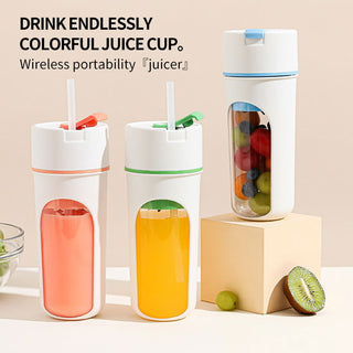 Kitchen Electric Juicer USB Charging Wireless Juices Blender Fruit Orange Mixer Squeezer Machine Ice Crush Cup Food Processor - Thomas Family Essentials LLC