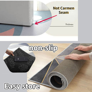 Luxury Gold Hall Corridor Carpet Non-slip Washable Runner Stairway Rug Outdoors Aisle The Long Corridor Mat Customizable 카펫 - Thomas Family Essentials LLC