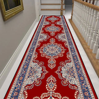 Luxury Gold Hall Corridor Carpet Non-slip Washable Runner Stairway Rug Outdoors Aisle The Long Corridor Mat Customizable 카펫 - Thomas Family Essentials LLC