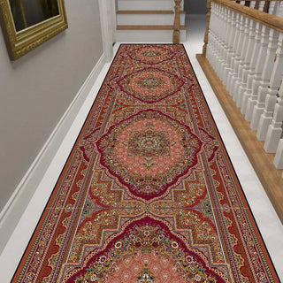 Luxury Gold Hall Corridor Carpet Non-slip Washable Runner Stairway Rug Outdoors Aisle The Long Corridor Mat Customizable 카펫 - Thomas Family Essentials LLC