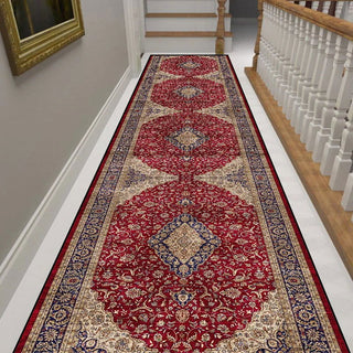 Luxury Gold Hall Corridor Carpet Non-slip Washable Runner Stairway Rug Outdoors Aisle The Long Corridor Mat Customizable 카펫 - Thomas Family Essentials LLC