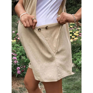 Maternity Jumpsuits Knee-length Plus Size Summer Fashion Pregnant Woman Rompers Solid Color Pregnancy Overalls Cotton Clothes - Thomas Family Essentials LLC