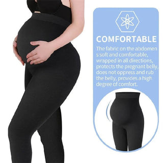 Maternity Leggings Women High Waist Pants Skinny Maternity Clothes for Pregnant Women Belly Support High Elasticity Shapewear - Thomas Family Essentials LLC