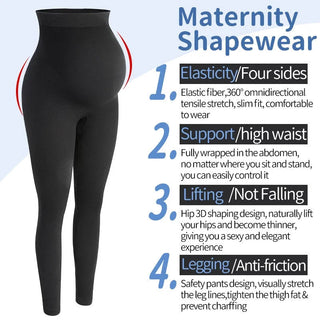 Maternity Leggings Women High Waist Pants Skinny Maternity Clothes for Pregnant Women Belly Support High Elasticity Shapewear - Thomas Family Essentials LLC
