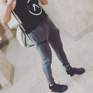 New Fitness Pants Casual Sweatpants Fashion High Street Trousers Pants Men Joggers - Thomas Family Essentials LLC