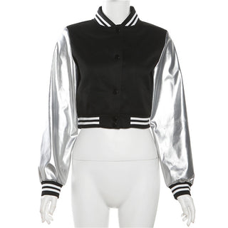 Embroidery Colorblock Patchwork Number Letter Baseball Uniform