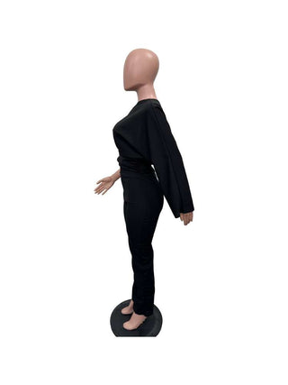 Irregular Ruched One-shoulder Jumpsuits
