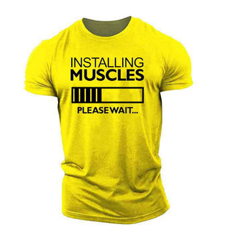 Popular Men's Fitness Short-sleeved T-shirt - Thomas Family Essentials LLC