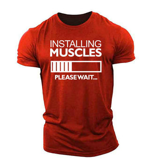 Popular Men's Fitness Short-sleeved T-shirt - Thomas Family Essentials LLC