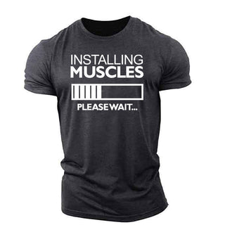 Popular Men's Fitness Short-sleeved T-shirt - Thomas Family Essentials LLC