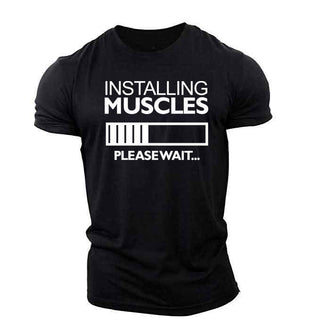 Popular Men's Fitness Short-sleeved T-shirt - Thomas Family Essentials LLC