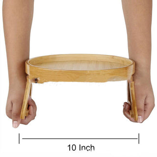 Potable Sofa Tray Table Wood Armrest Clip-On Tray Practical TV Snack Tray For Remote Control Coffee Snacks Home Accessories - Thomas Family Essentials LLC