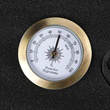 USEWIRE-Cigar Travel Humidor and Cigar Set, Portable Cigar Case with Humidifier Hygrometer, Cutter Cigar Cutter