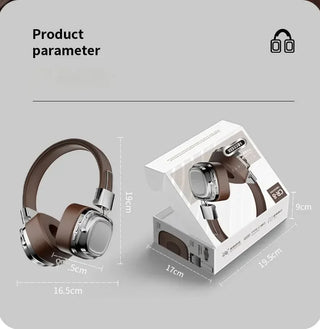 New Retro On Ear Headphones Wireless Bluetooth Headsets DJ Stereo Sounds Bluetooth 5.3 Foldable Headset Gamer Choice