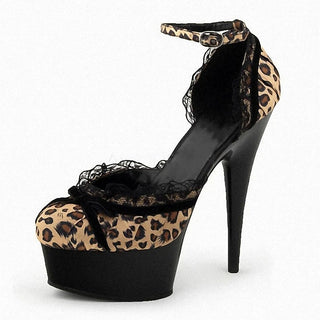 15cm Platform Women Bridal Sexy Shoes For Women High Heels Big Size 6Inch Fetish Heels Gothic Stripper Model Nightclub Catwalk