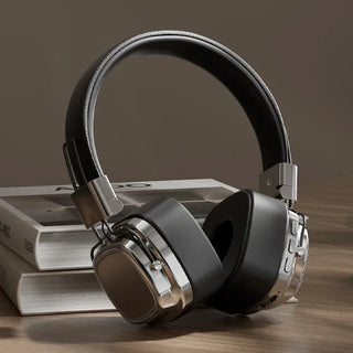 New Retro On Ear Headphones Wireless Bluetooth Headsets DJ Stereo Sounds Bluetooth 5.3 Foldable Headset Gamer Choice
