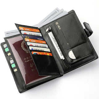 Short Men Wallet Casual Male Purses Zipper Card Bag Hasp Coin Bag Small Passport Cover Men's Purse Carteira Masculina Billetera - Thomas Family Essentials LLC