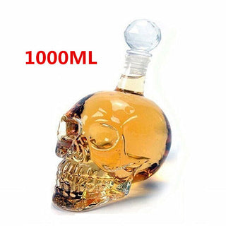 Skull Skull Double Transparent Glass - Thomas Family Essentials LLC