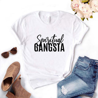 Spiritual Gangster Womens T-Shirt Available In Many Colors - Thomas Family Essentials LLC