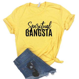 Spiritual Gangster Womens T-Shirt Available In Many Colors - Thomas Family Essentials LLC