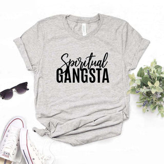 Spiritual Gangster Womens T-Shirt Available In Many Colors - Thomas Family Essentials LLC