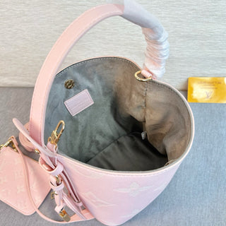 Pink Casual Daily Letters Patchwork Bags