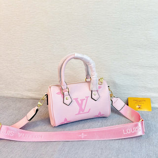Pink Casual Daily Letters Patchwork Bags