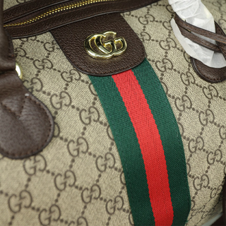 Khaki Brown Casual Daily Letters Zipper Bags