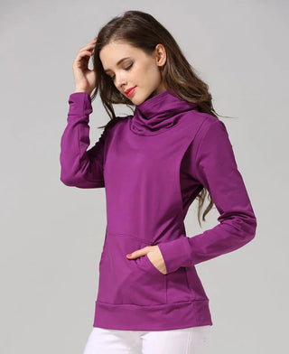 Winter Turtleneck Maternity Tops Breastfeeding Shirt Long Sleeve Postpartum Coat Loose Pregnant Women Clothes - Thomas Family Essentials LLC