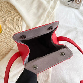 Women Chinese Tower Printing Box Shoulder Bags Fashion Cartoon Crossbody Bag Small Girl's Bag Cute Coin Purse bolso mujer - Thomas Family Essentials LLC