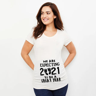 Zipper Baby Loading Women Pregnant Funny T Shirt Girl Maternity Pregnancy Announcement Shirt New Mom Clothes,Drop Ship - Thomas Family Essentials LLC